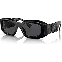Versace MOD4361 ブラックサングラス Versace VE4361 Biggie Sunglasses | LensCrafters